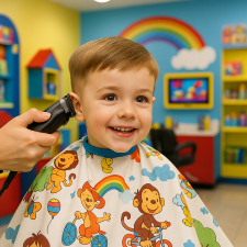 Cool Fade kids' haircut